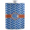 Zigzag Stainless Steel Flask (Personalized)
