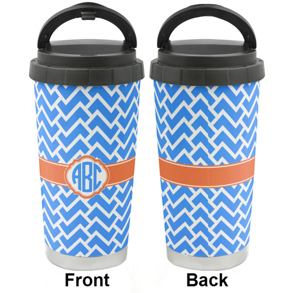 Zigzag Stainless Steel Travel Cup - Apvl