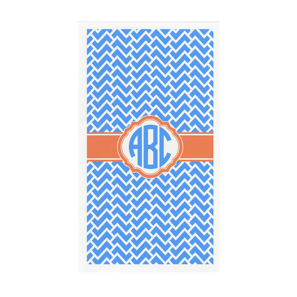 Custom Zigzag Guest Towels - Full Color - Standard (Personalized)