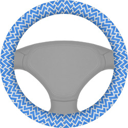 Zigzag Steering Wheel Cover (Personalized)