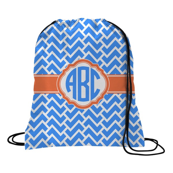 Custom Zigzag Drawstring Backpack (Personalized)
