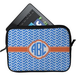 Zigzag Tablet Case / Sleeve - Small (Personalized)