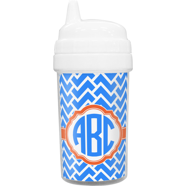Custom Zigzag Toddler Sippy Cup (Personalized)
