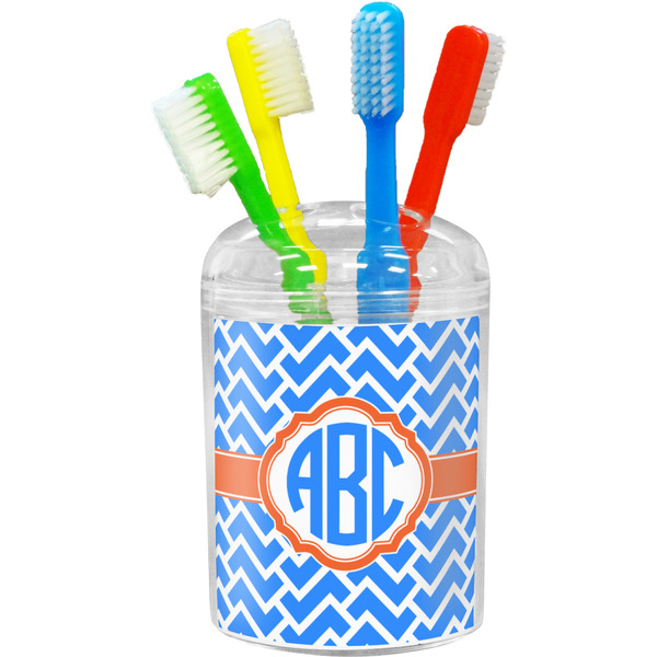 Custom Zigzag Toothbrush Holder (Personalized)