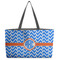 Zigzag Tote w/Black Handles - Front View