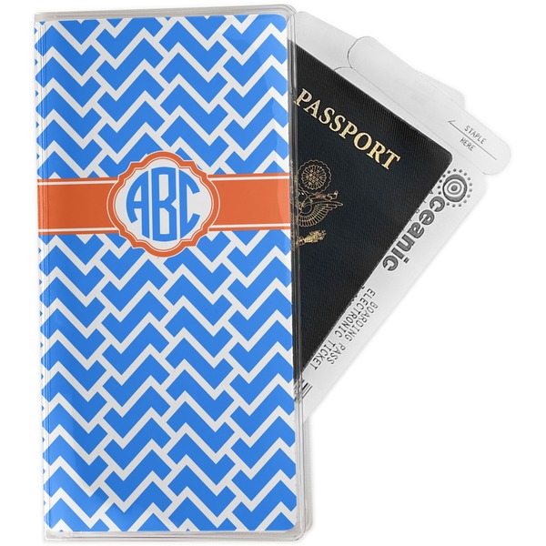 Custom Zigzag Travel Document Holder