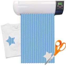 Zigzag Heat Transfer Vinyl Sheet (12"x18")