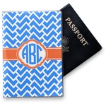 Zigzag Vinyl Passport Holder (Personalized)