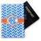 Zigzag Vinyl Passport Holder (Personalized)