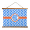 Zigzag Wall Hanging Tapestry - Wide (Personalized)
