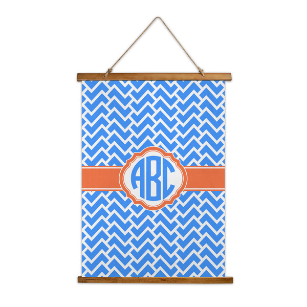 Custom Zigzag Wall Hanging Tapestry (Personalized)