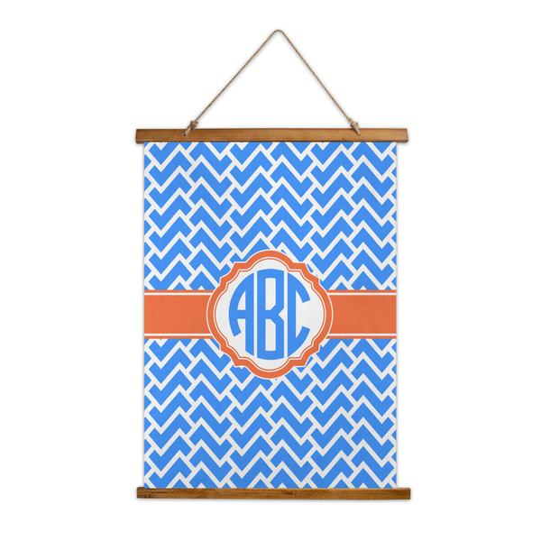 Custom Zigzag Wall Hanging Tapestry (Personalized)