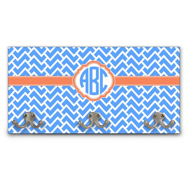 Custom Zigzag Wall Mounted Coat Rack (Personalized)