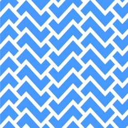 Zigzag Wallpaper & Surface Covering (Water Activated 24"x 24" Sample)