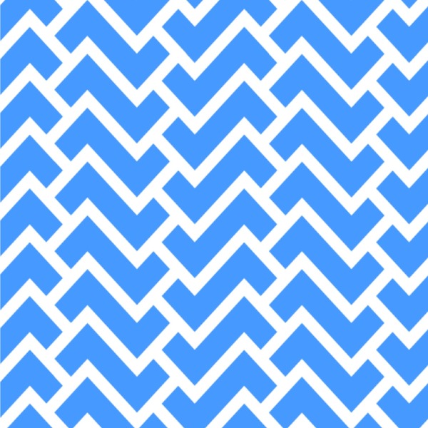 Custom Zigzag Wallpaper & Surface Covering (Peel & Stick 24"x 24" Sample)