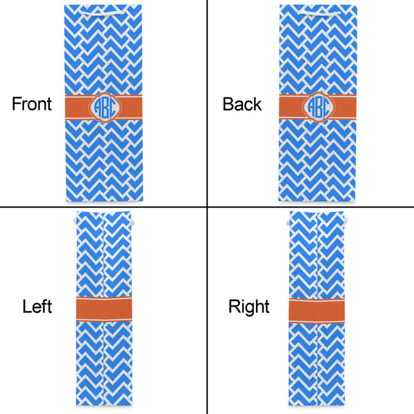 Zigzag Wine Gift Bag - Gloss - Approval