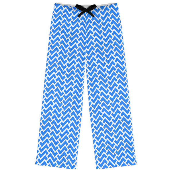 Custom Zigzag Womens Pajama Pants - S