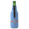 Zigzag Zipper Bottle Cooler - BACK (bottle)