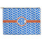 Zigzag Zipper Pouch - Large - 12.5"x8.5" (Personalized)