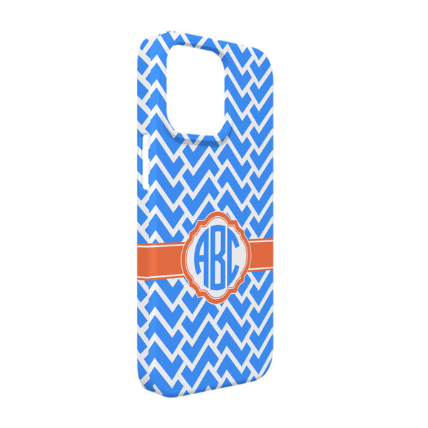 Custom Zigzag iPhone Case - Plastic - iPhone 13 Pro (Personalized)