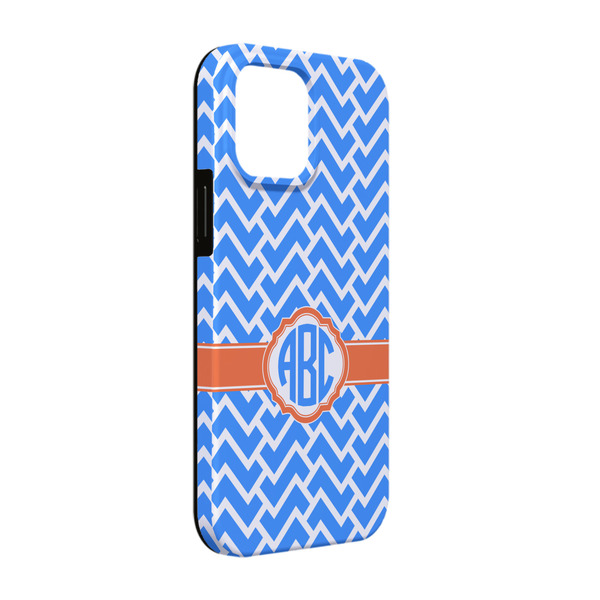 Custom Zigzag iPhone Case - Rubber Lined - iPhone 13 Pro (Personalized)