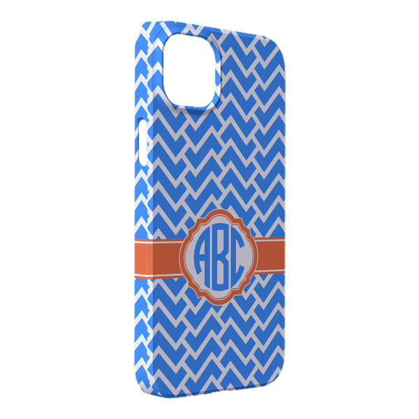 Custom Zigzag iPhone Case - Plastic - iPhone 14 Pro Max (Personalized)