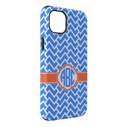 Zigzag iPhone Case - Rubber Lined - iPhone 14 Pro Max (Personalized)