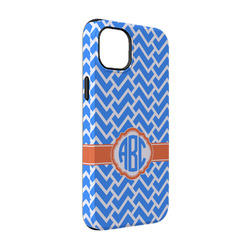 Zigzag iPhone Case - Rubber Lined - iPhone 14 Pro (Personalized)