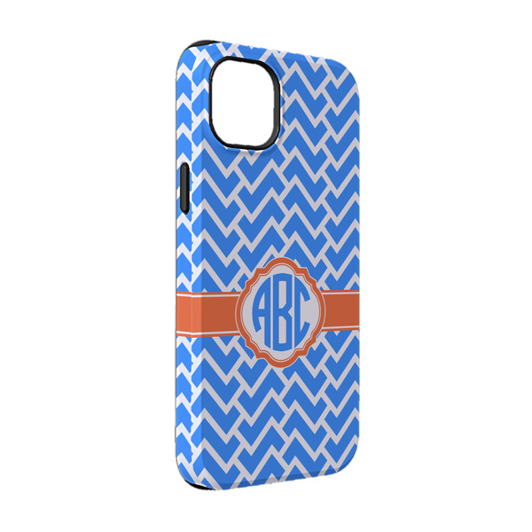 Custom Zigzag iPhone Case - Rubber Lined - iPhone 14 (Personalized)