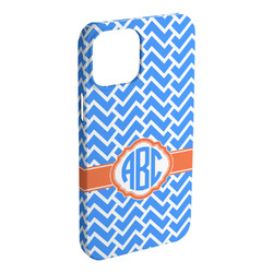 Zigzag iPhone Case - Plastic (Personalized)