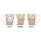 Pink & Green Geometric 12 Oz Latte Mug - Approval