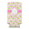 Pink & Green Geometric Can Cooler (tall 12 oz) (Personalized)