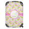 Pink & Green Geometric 13" Hard Shell Backpacks - FRONT