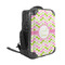 Pink & Green Geometric 15" Backpack - ANGLE VIEW