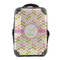 Pink & Green Geometric 15" Hard Shell Backpack (Personalized)