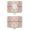 Pink & Green Geometric 16" Drum Lampshade - APPROVAL (Fabric)