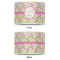 Pink & Green Geometric 16" Drum Lampshade - APPROVAL (Poly Film)