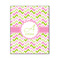 Pink & Green Geometric Wood Print - 16x20 (Personalized)