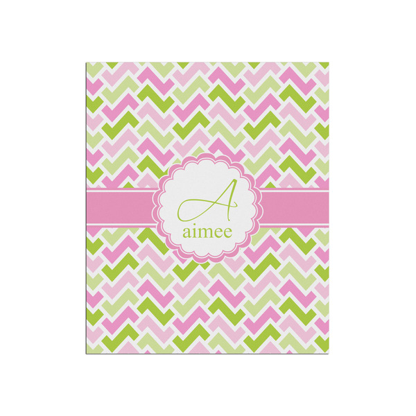 Custom Pink & Green Geometric Poster - Matte - 20x24 (Personalized)