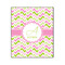 Pink & Green Geometric 20x24 Wood Print - Front View