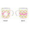 Pink & Green Geometric Acrylic Kids Mug (Personalized) - APPROVAL