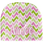 Pink & Green Geometric Baby Hat (Beanie) (Personalized)