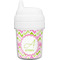 Pink & Green Geometric Baby Sippy Cup (Personalized)