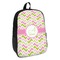 Pink & Green Geometric Kids Backpack (Personalized)