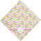 Pink & Green Geometric Bandana - Full View