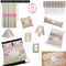 Pink & Green Geometric Bedroom Decor & Accessories2