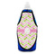 Pink & Green Geometric Bottle Apron - Soap - FRONT