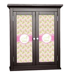 Pink & Green Geometric Cabinet Decal - Large (Personalized)
