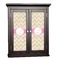 Pink & Green Geometric Cabinet Decals