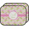 Pink & Green Geometric Car Floor Mats (Back Seat) (Personalized)